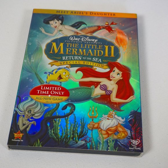 Disney Other The Little Mermaid Ii Disney Dvd Poshmark